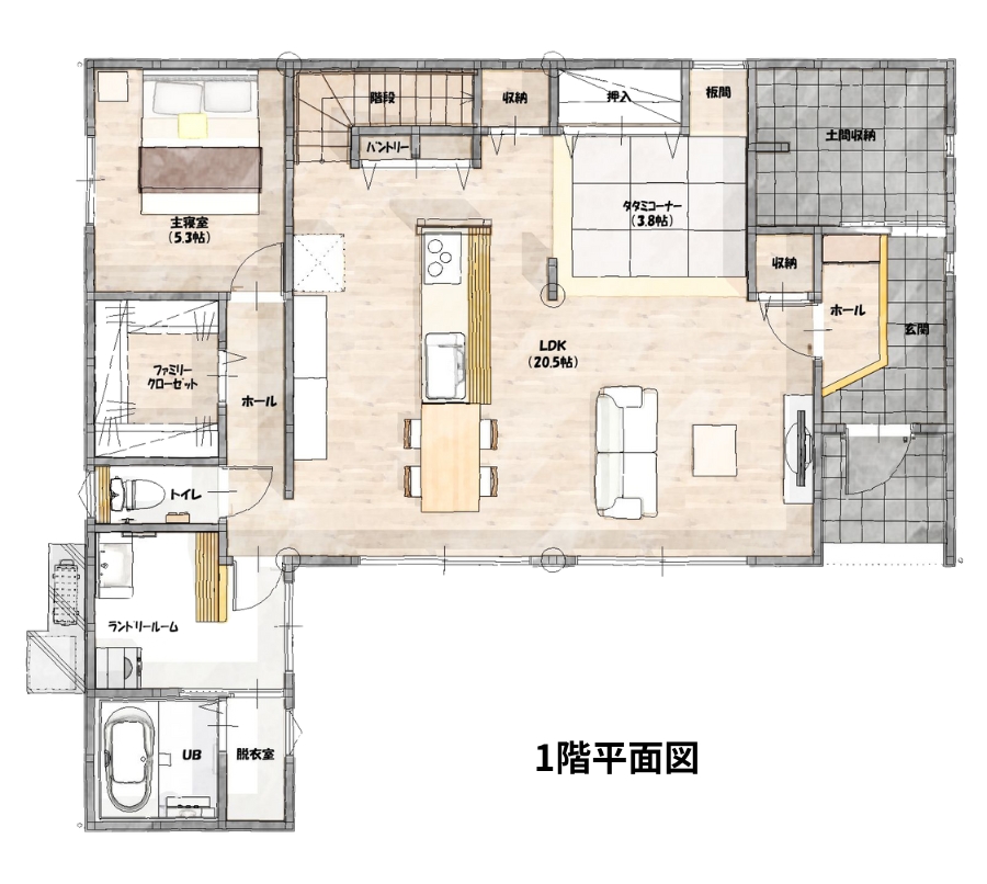 完全予約制】「平屋」のような二階建て見学会開催！ – ジャストホーム