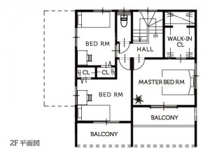 二階建て　平屋　老後　工夫　階段　間取り